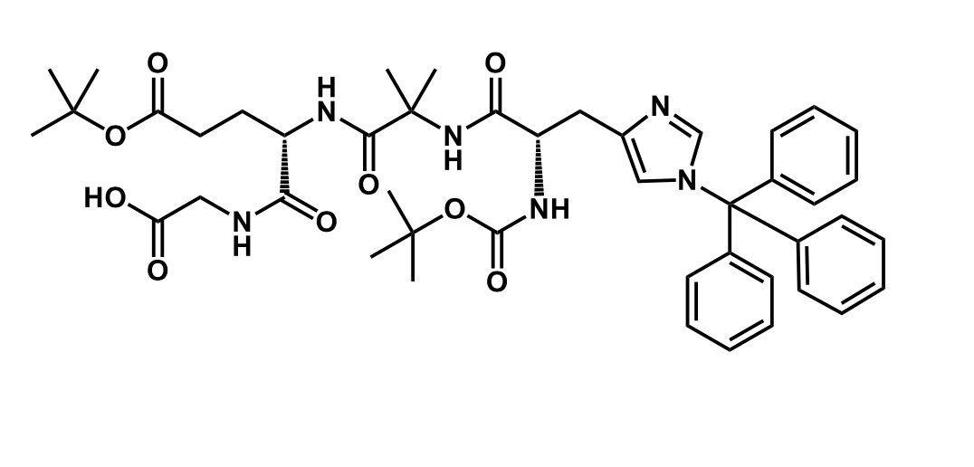  Boc-His(Trt)-Aib-Glu(OBtu)-Gly-OH/索马鲁肽片段四肽
