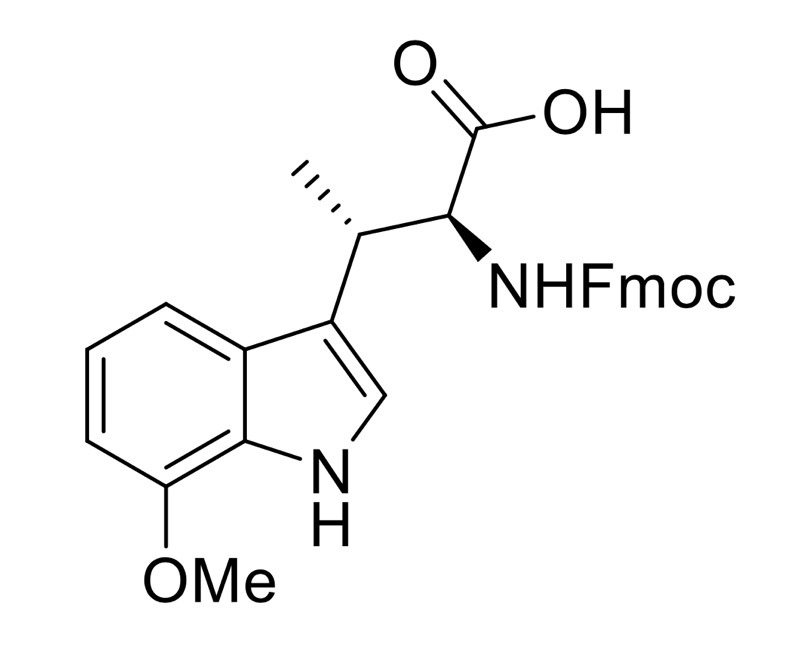 (2S,3S)-2-((((9H-芴-9-基)甲氧基)羰基)氨基)-3-(7-甲氧基-1H-吲哚-3-基)丁酸